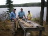 Fishing on Shabu Lake